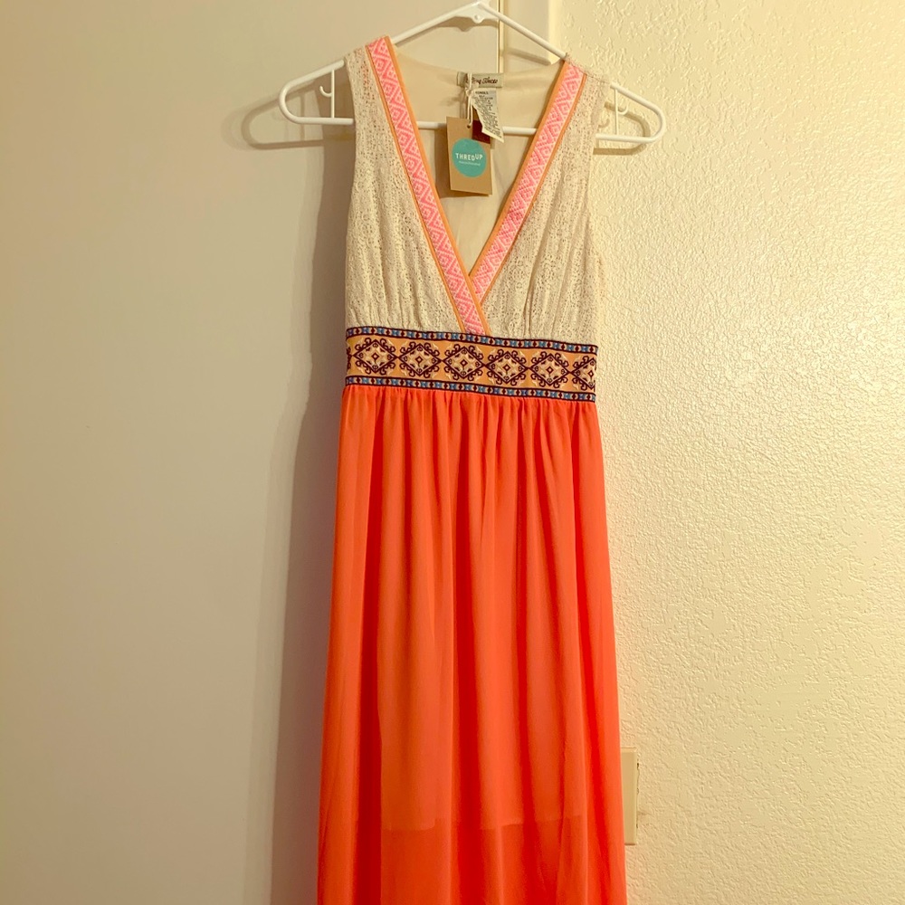 Flying Tomato Embroidered Maxi